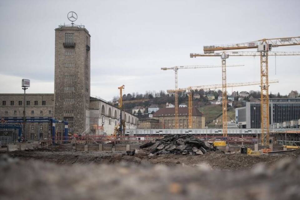 Stuttgart 21 Baustelle Stuttgart 21 Baustelle
