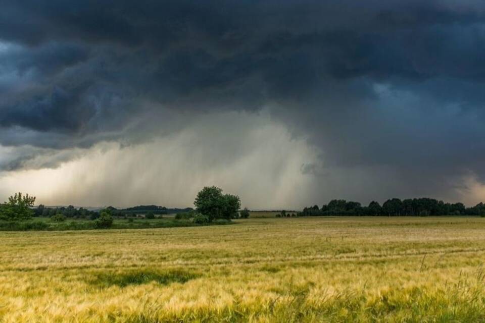 Unwetter in Deutschland