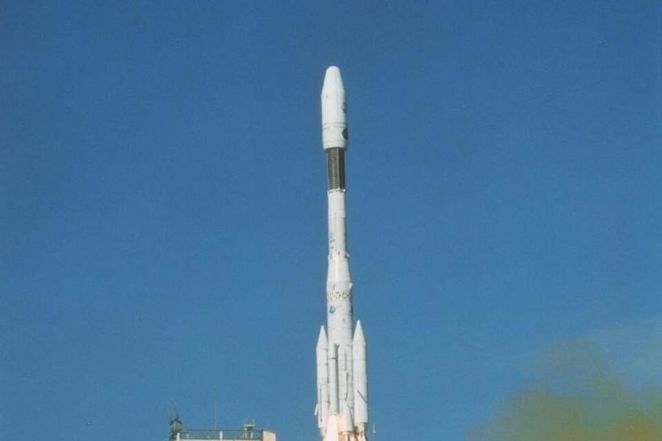 Abschuss der «Ariane 4» 1988