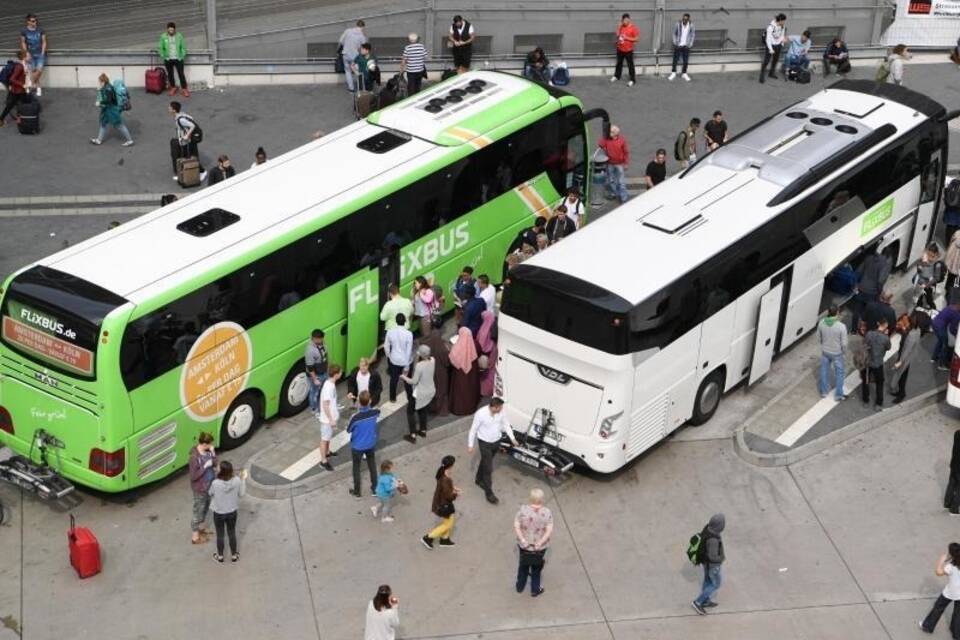Terminal für Fernbusse in Frankfurt am Main