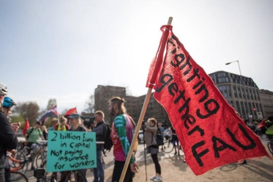 Demonstration in Berlin