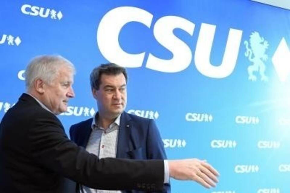 Seehofer und Söder Seehofer und Söder