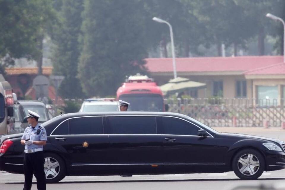 Kim Jong Un in Peking