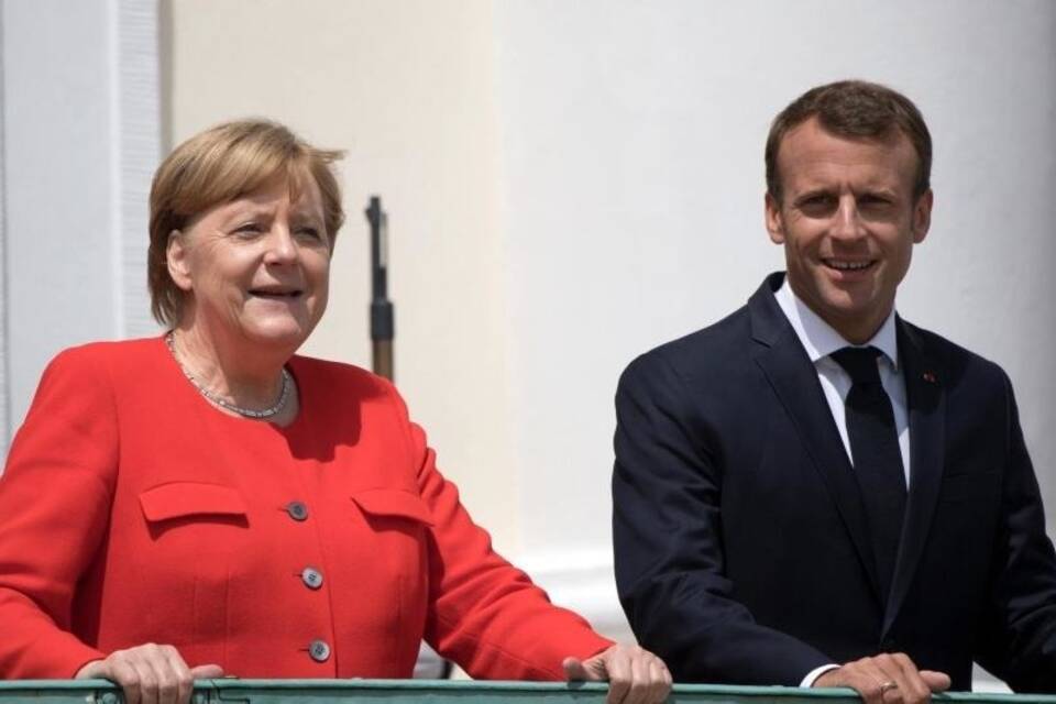 Merkel und Macron Merkel und Macron