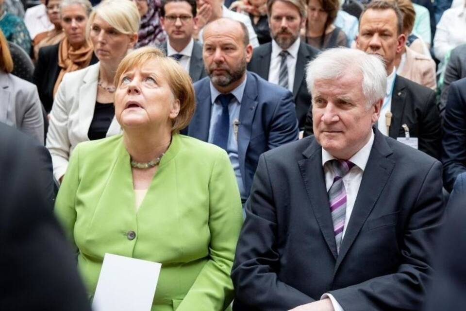 Merkel und Seehofer