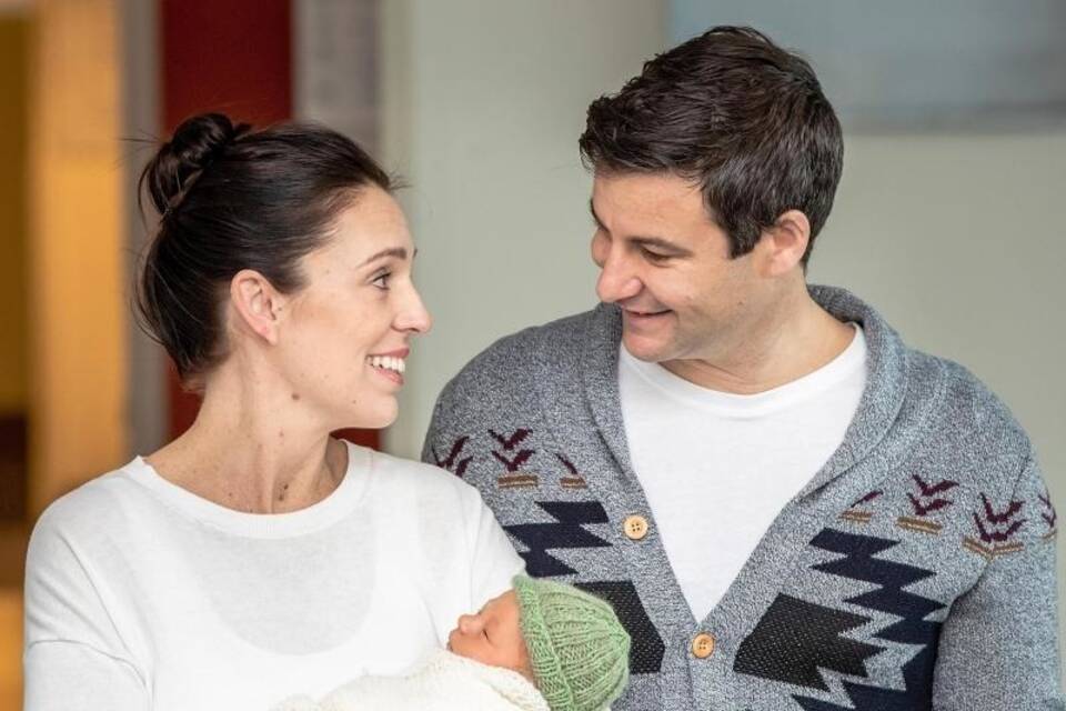 Jacinda Ardern &  Clarke Gayford