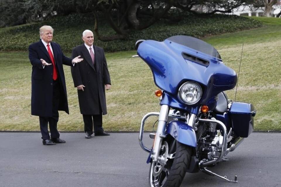 Trump und Harley Davidson Trump und Harley Davidson