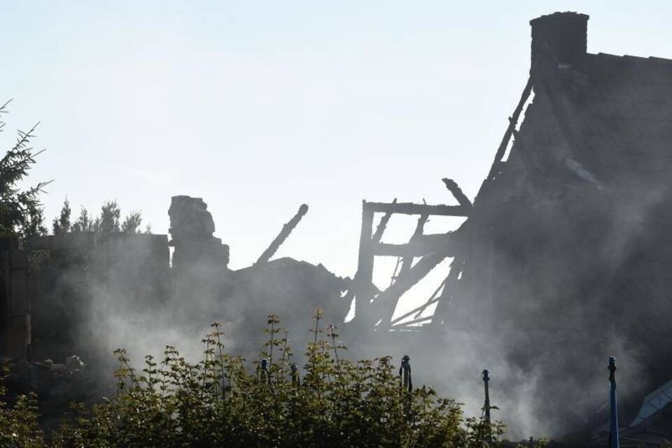 Explosion in Bremer Wohnhaus