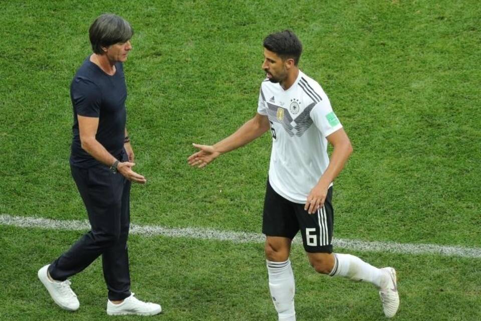 Löw und Khedira Löw und Khedira