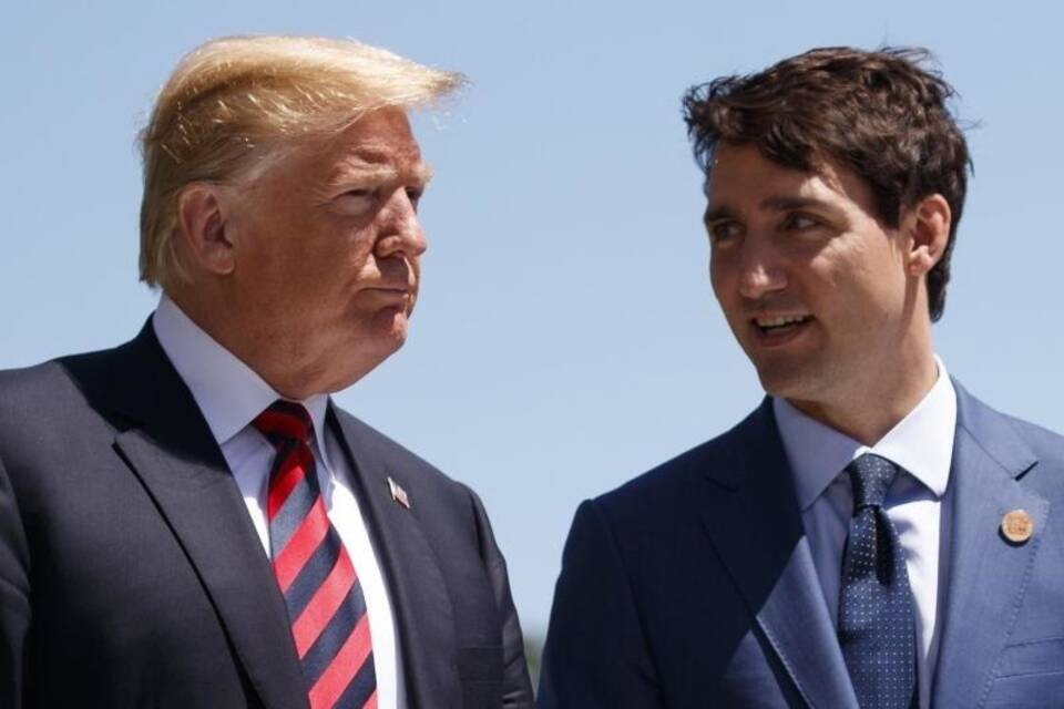 Trump und Trudeau Trump und Trudeau