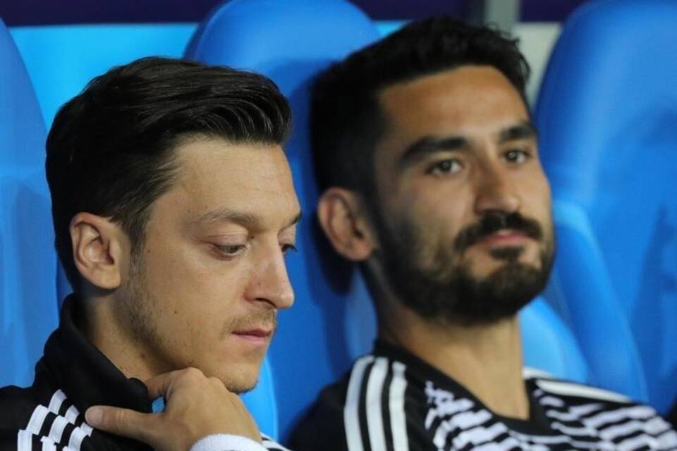 Mesut Özil und Ilkay Gündogan Mesut Özil und Ilkay Gündogan