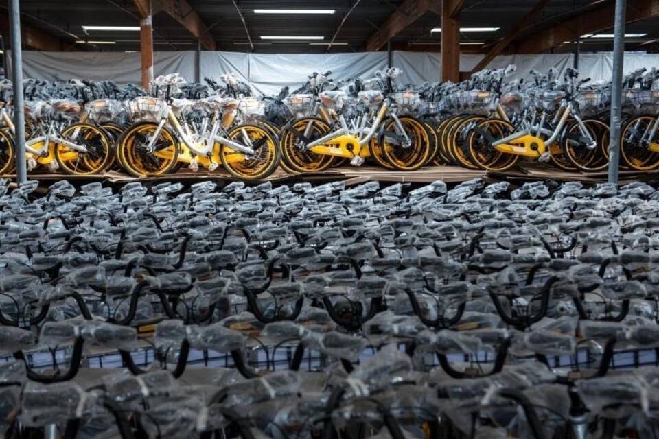 Leihfahrrad-Anbieter Obike Leihfahrrad-Anbieter Obike