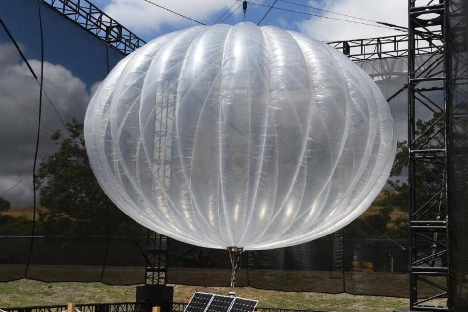 Internet-Ballon "Project Loon" Internet-Ballon "Project Loon"