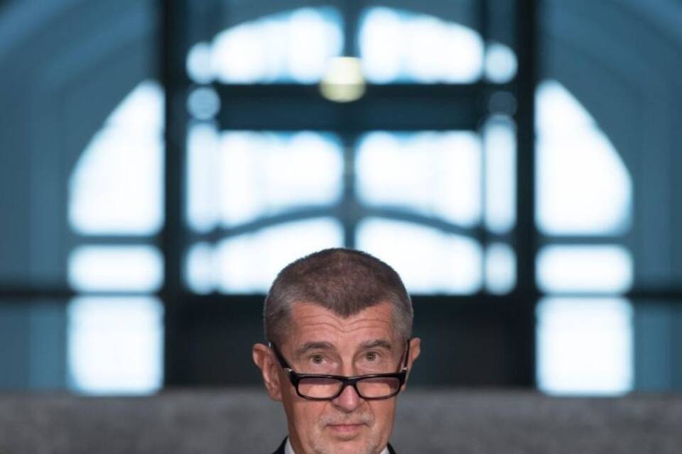 Tschechiens Ministerpräsident Andrej Babis Tschechiens Ministerpräsident Andrej Babis