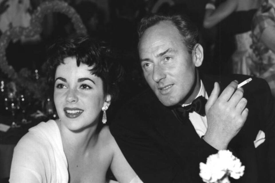 Elizabeth Taylor + Michael Wilding