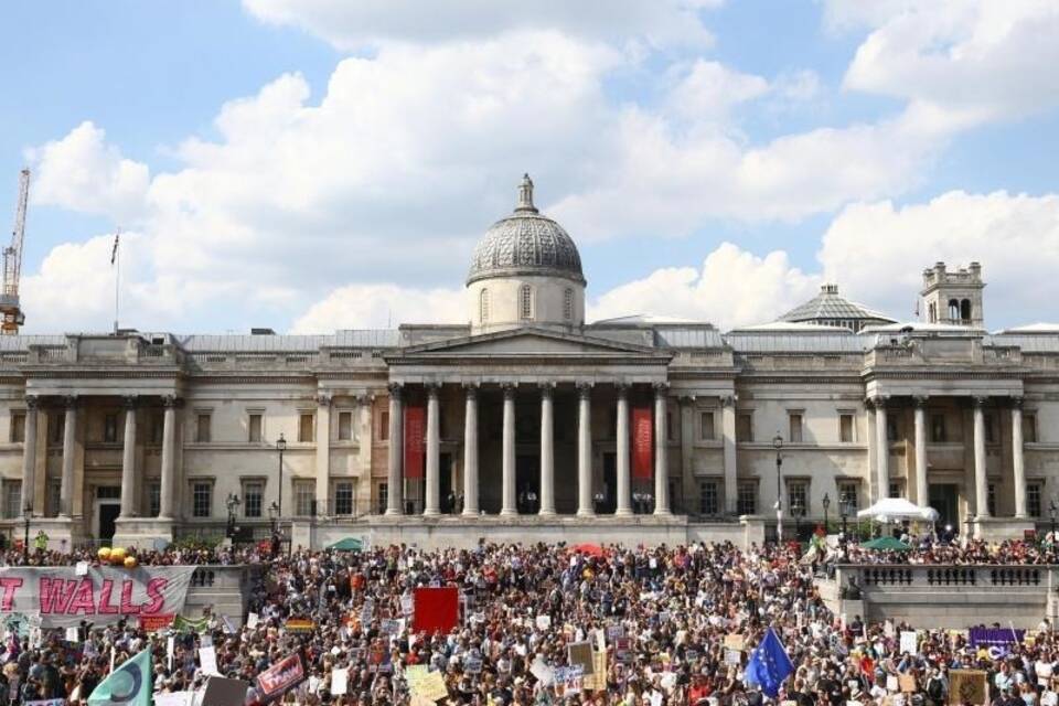 Demonstration «Stop Trump» in London
