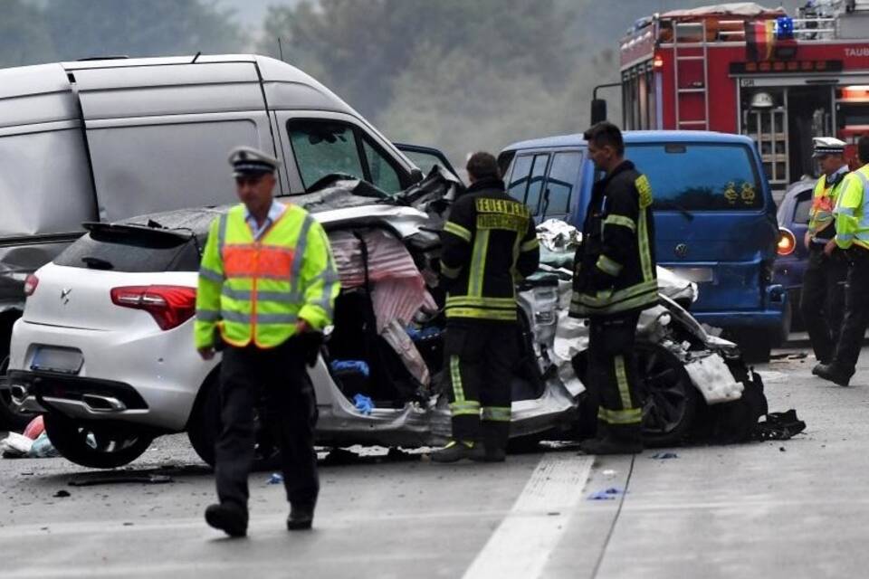 Unfall auf A81 Unfall auf A81