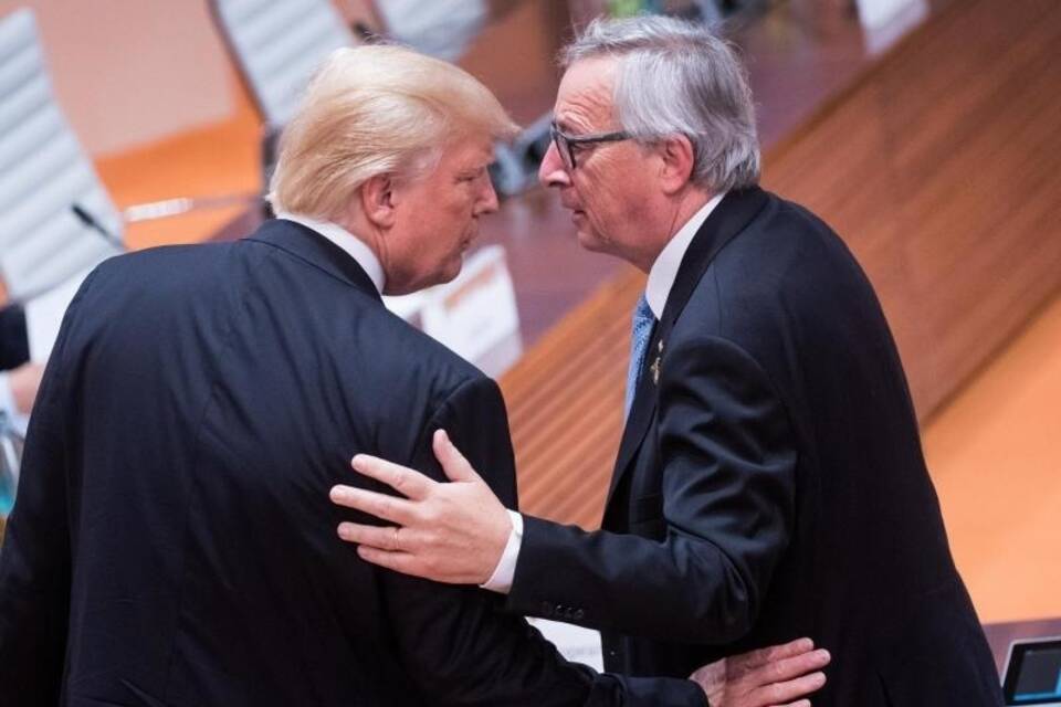 Donald Trump und Jean-Claude Juncker