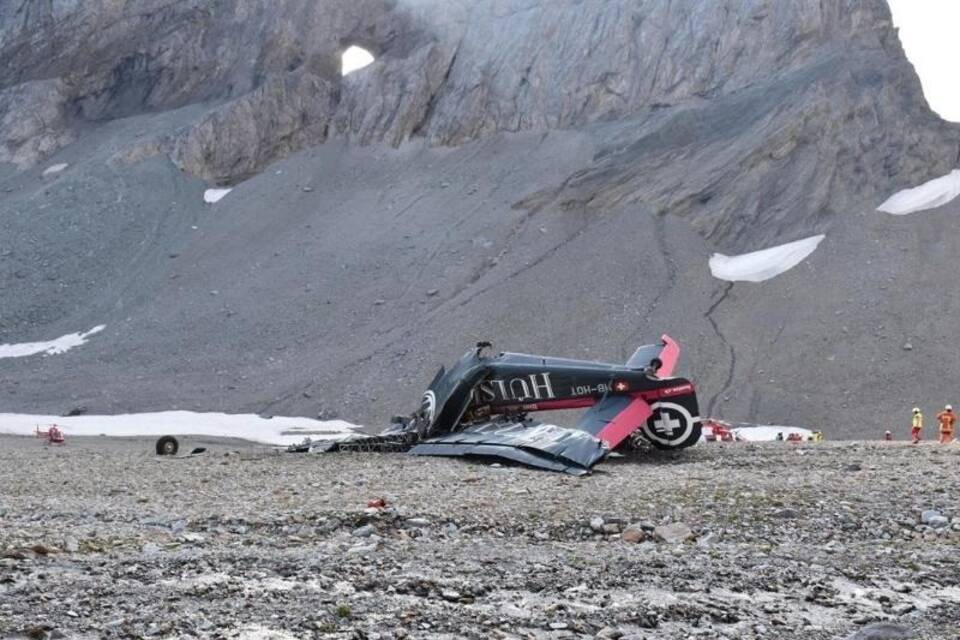 Flugzeugabsturz in der Schweiz Flugzeugabsturz in der Schweiz