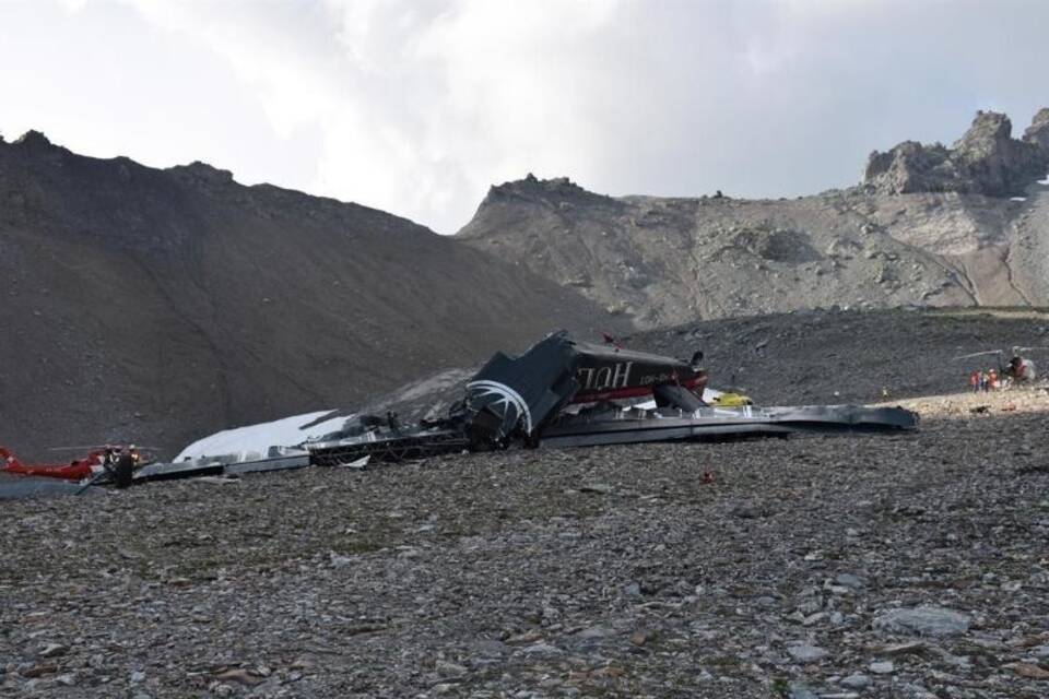 Flugzeugabsturz in der Schweiz Flugzeugabsturz in der Schweiz