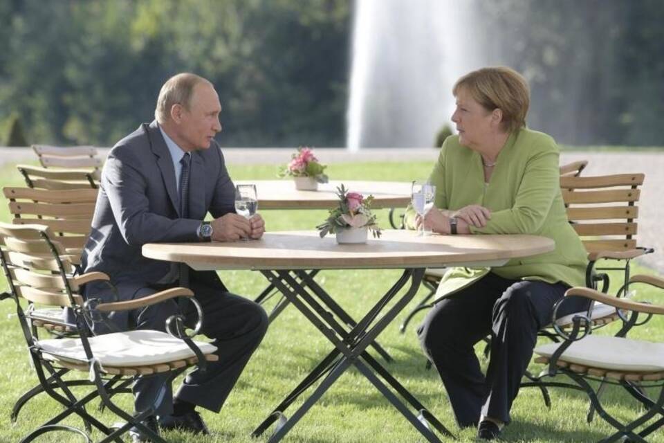 Merkel und Putin