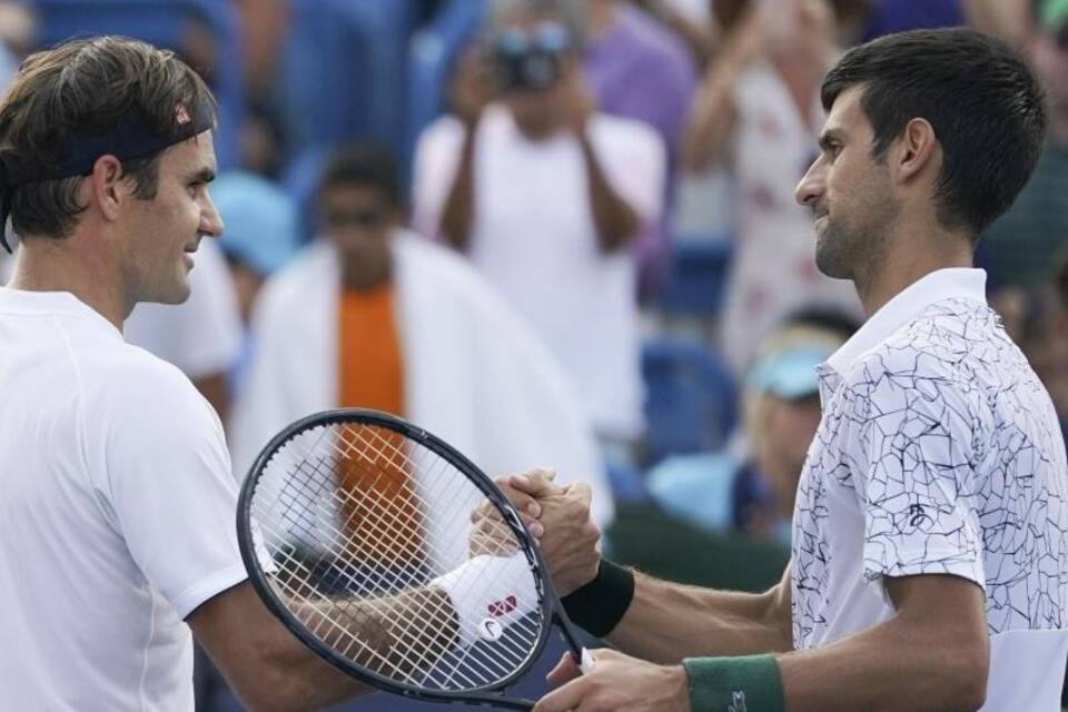 Federer und Djokovic