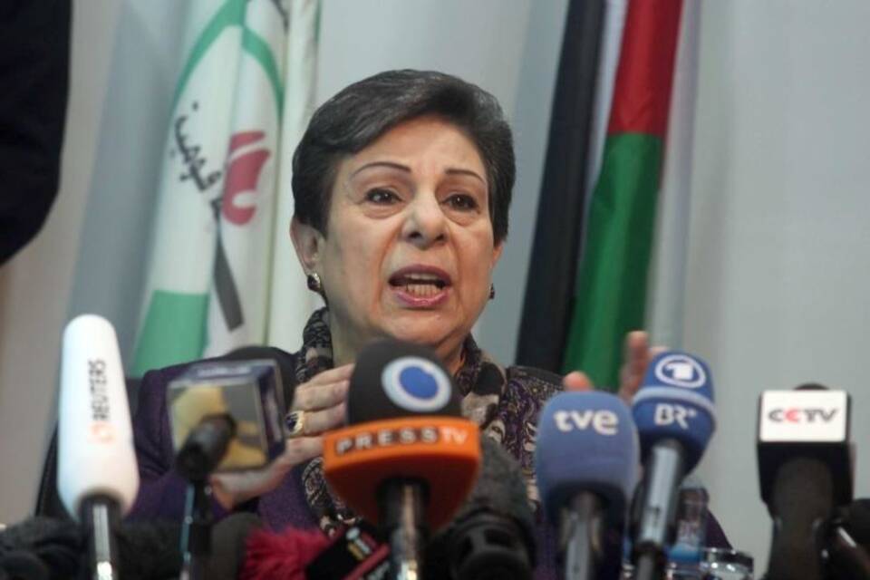 PLO-Führungsmitglied Hanan Aschrawi