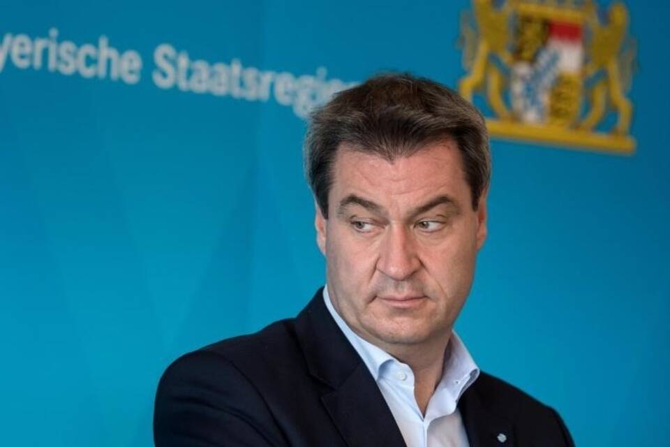 Bayerns Ministerpräsident Markus Söder