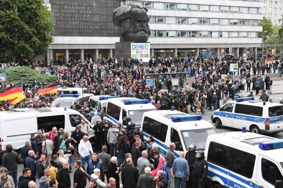 Demos in Chemnitz
