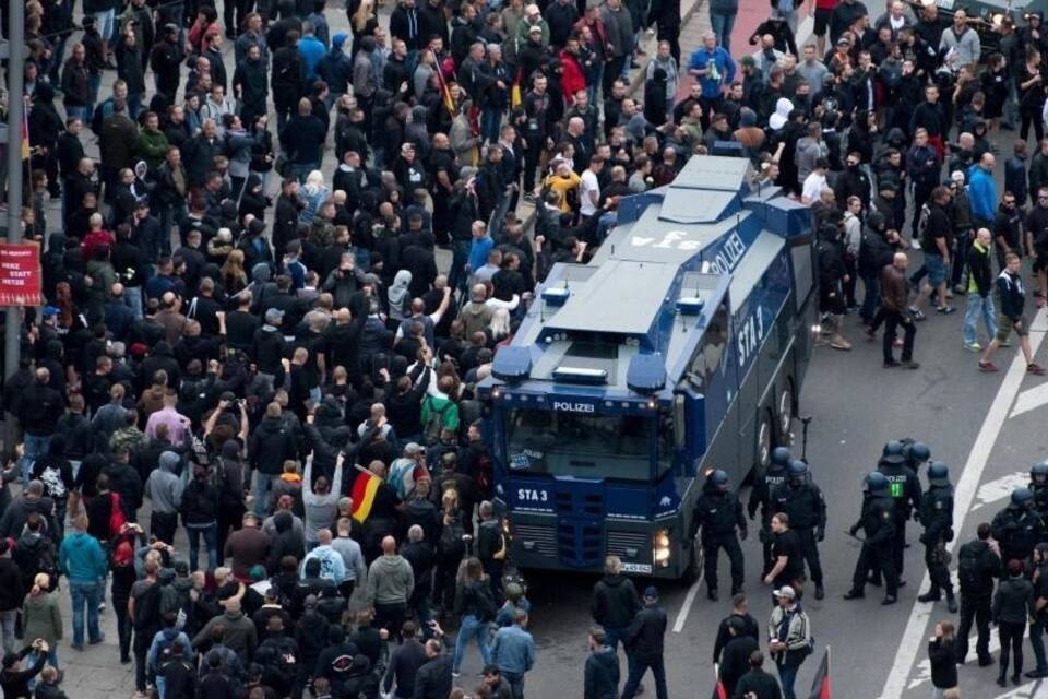 Protest in Chemnitz