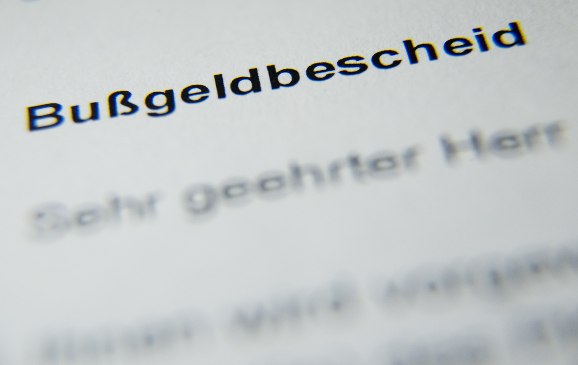 Bussgeldbescheide Auf Strafzettel Schnell Reagieren Mobilitat Rnz