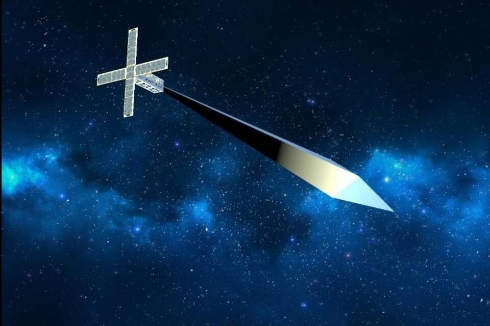 Satelliten-Skulptur Satelliten-Skulptur