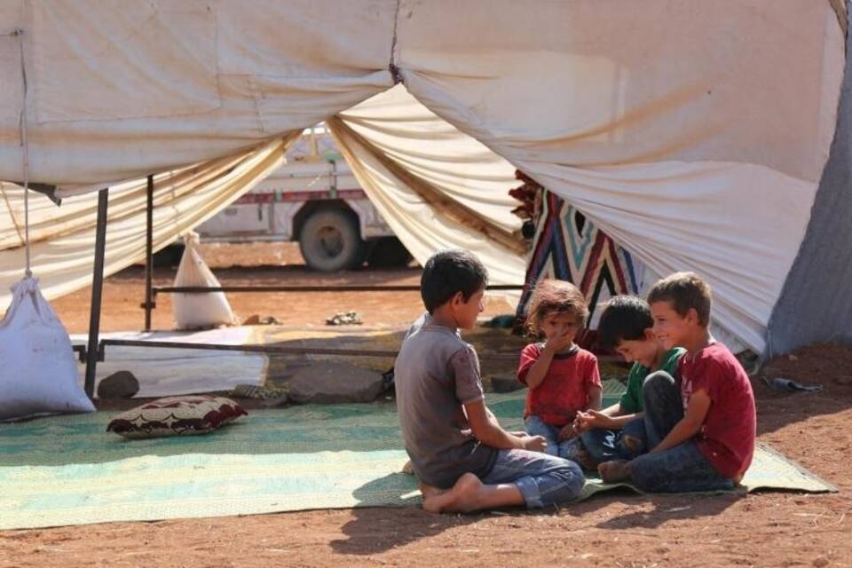 Flüchtlinge in Idlib
