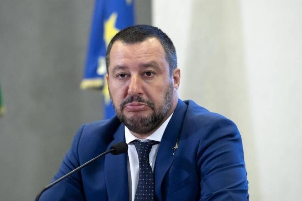Italienischer Innenminister Salvini Italienischer Innenminister Salvini