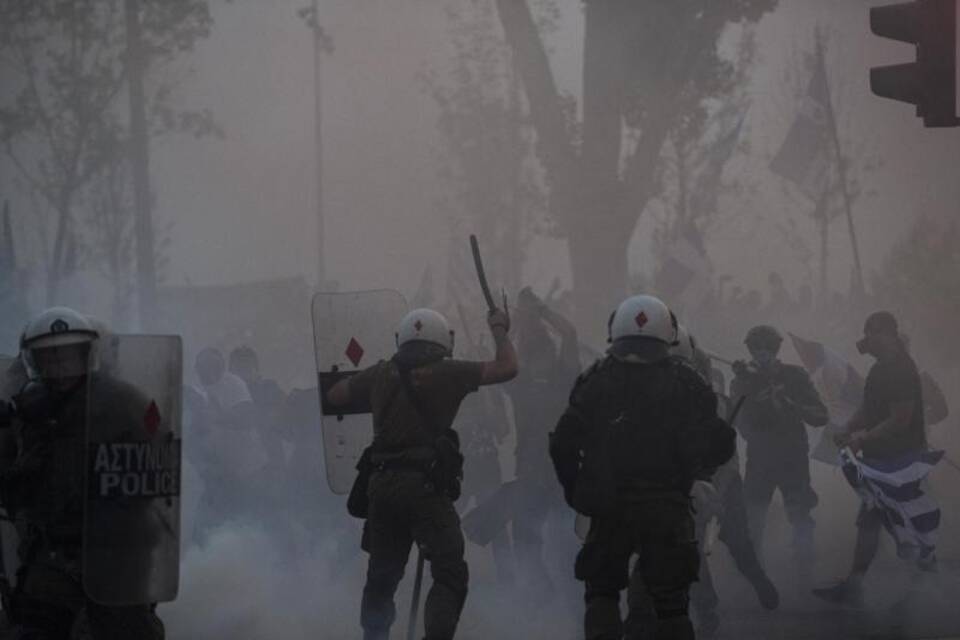 Demonstrationen in Griechenland