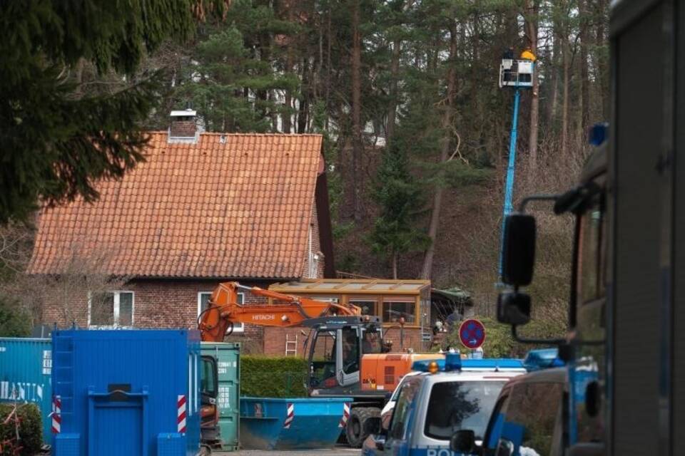 Polizei durchsucht Haus