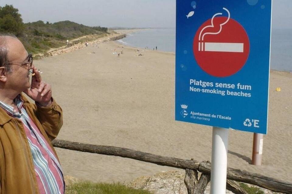 Nichtraucher-Strände in Spanien