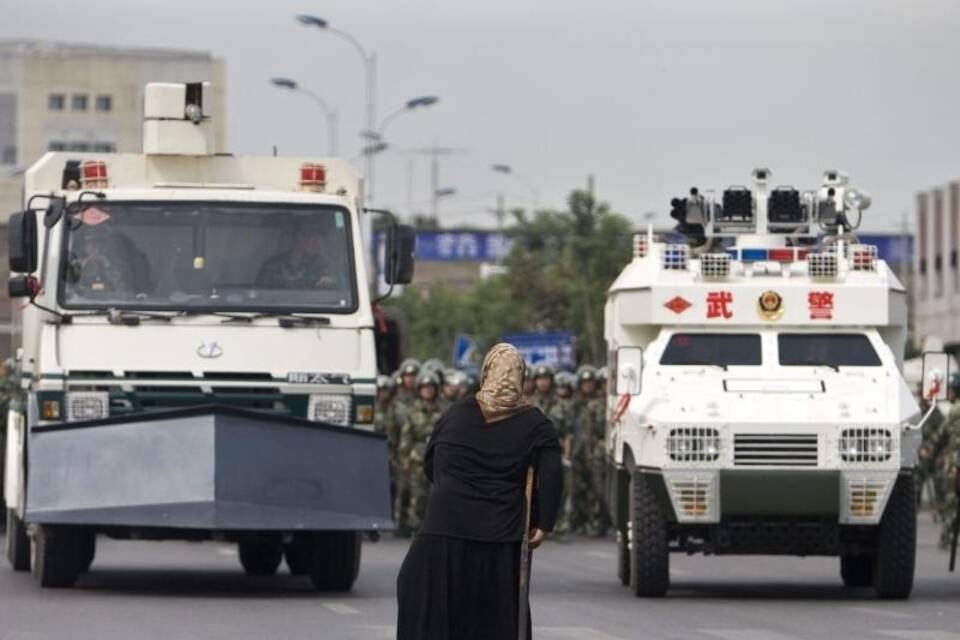 Protest in Xinjiang