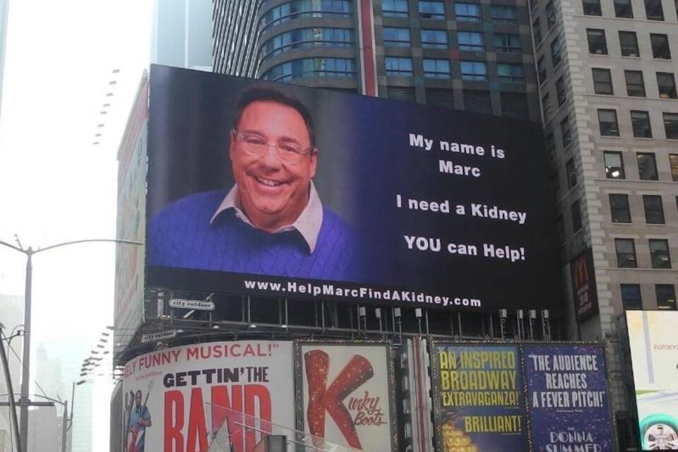Werbetafel am Times Square