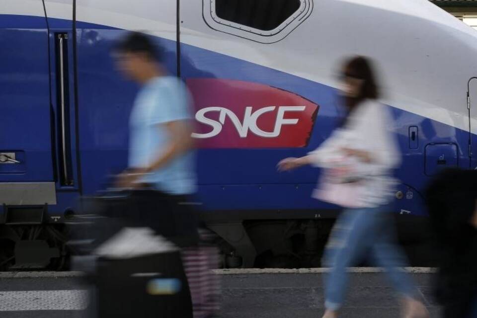 SNCF-Zug in Paris SNCF-Zug in Paris