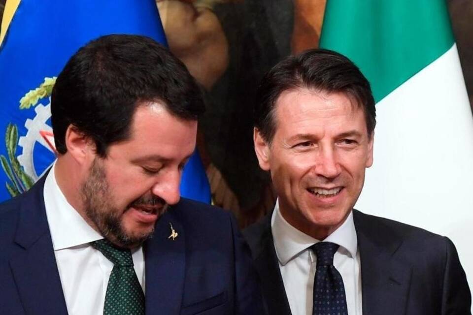 Salvini und Conte