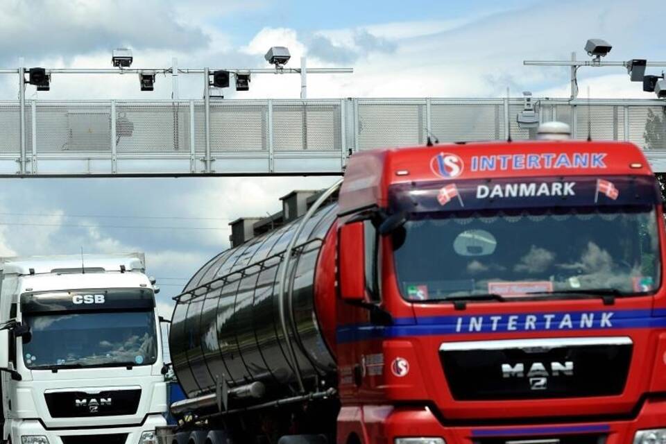 Lastwagen in Frankreich Lastwagen in Frankreich