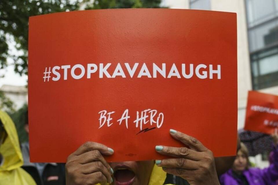 Protest gegen Kavanaugh