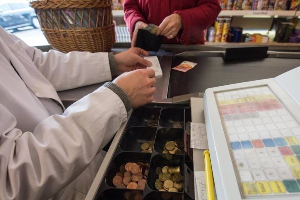 An der Kasse An der Kasse