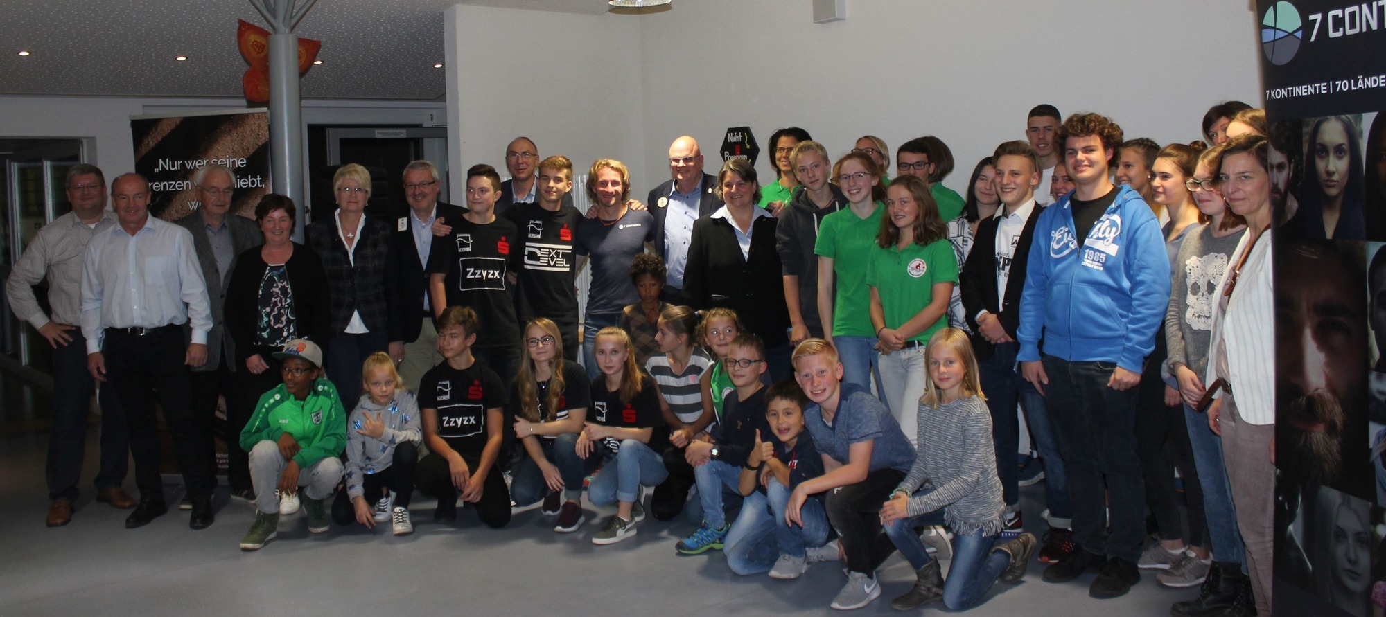 Burghardt Gymnasium Buchen Ein Extremlaufer Und Das Engagement Der Schuler Buchen Rnz