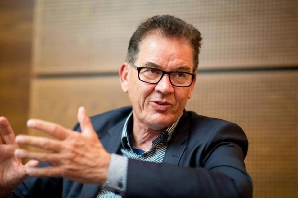Entwicklungsminister Gerd Müller Entwicklungsminister Gerd Müller