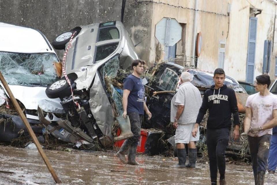 Unwetter auf Mallorca