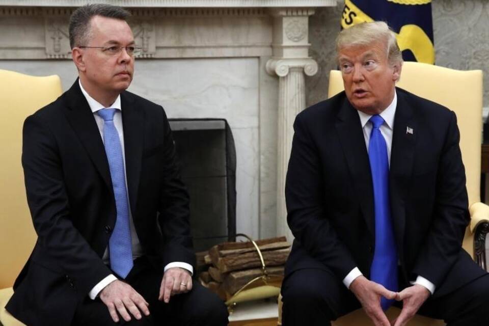 Trump empfängt US-Pastor Brunson