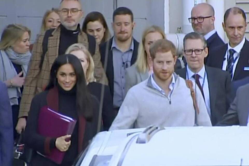 Prinz Harry und Meghan in Australien Prinz Harry und Meghan in Australien