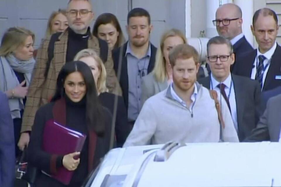 Prinz Harry und Meghan in Australien